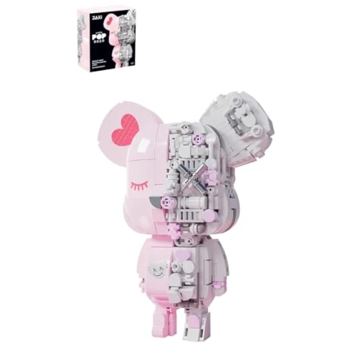 Jaki Maker Pop Mıknatıs Ayı -JK6250-2(546 Parça) Oyuncak Yapım Seti