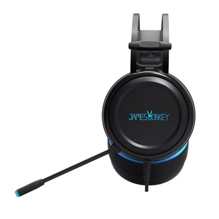 James Donkey 710 Siyah 7.1 Surround Gaming Kulaklık