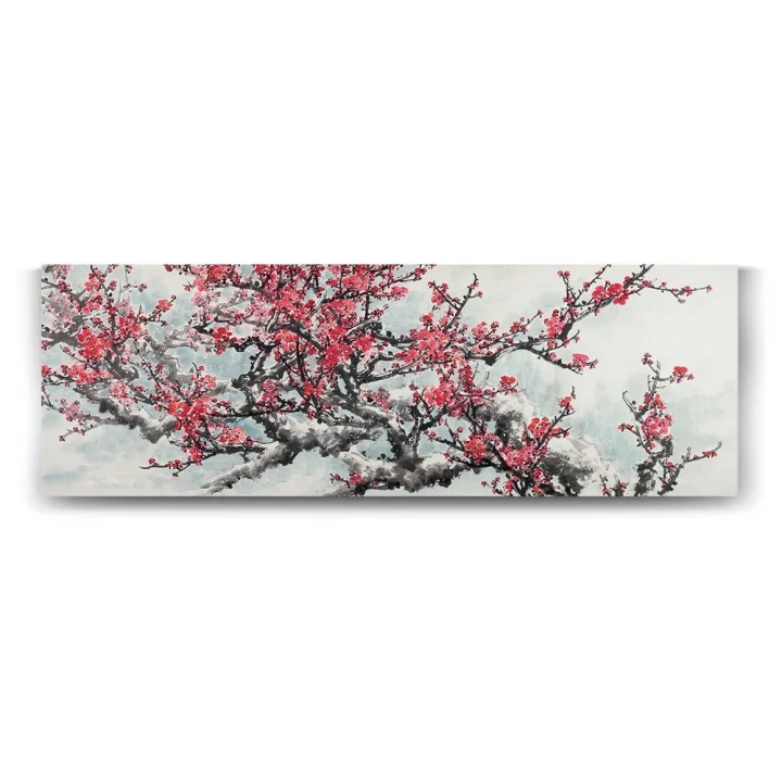Japon Ağacı Tablosu - 180x60cm