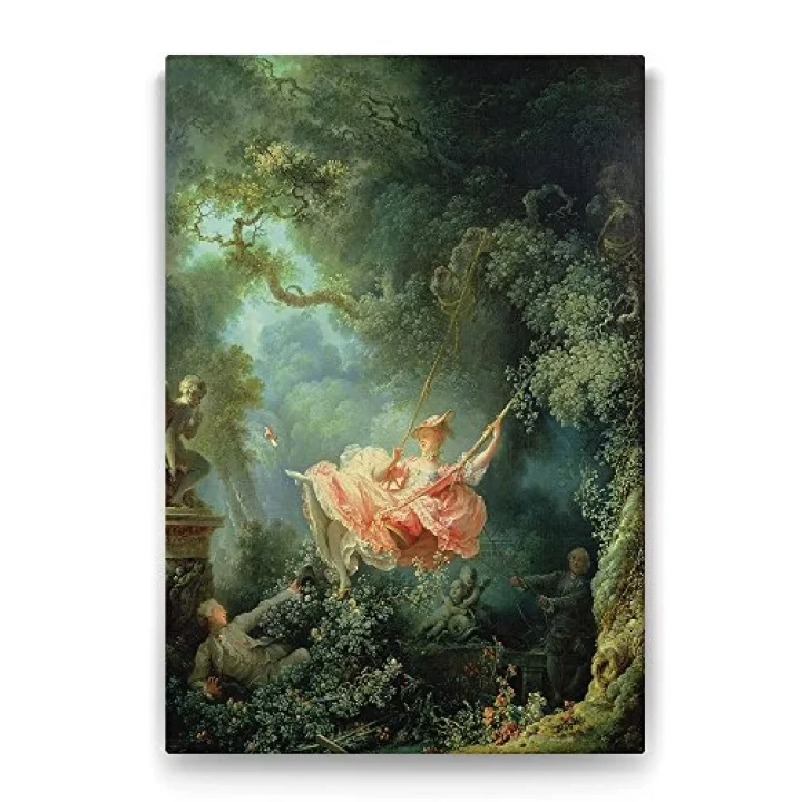 Jean Honore Fragonard - Swing Tablosu - 50x75cm