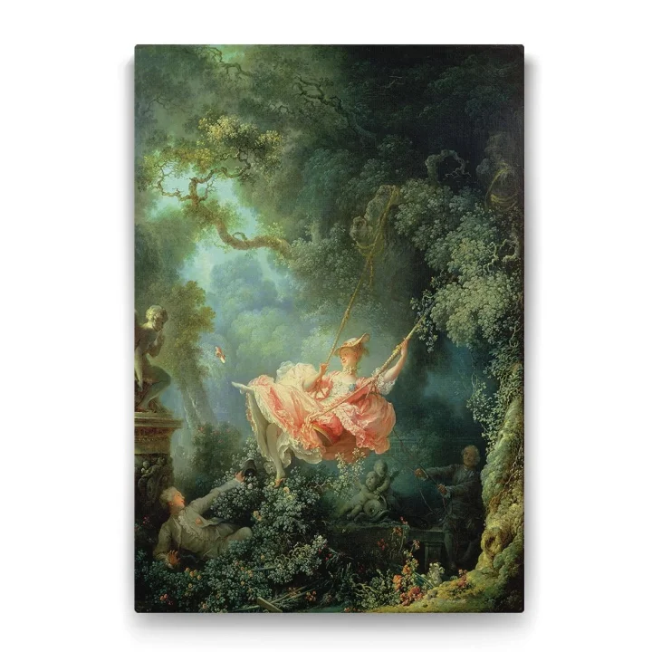 Jean Honore Fragonard - Swing Tablosu - 50x75cm
