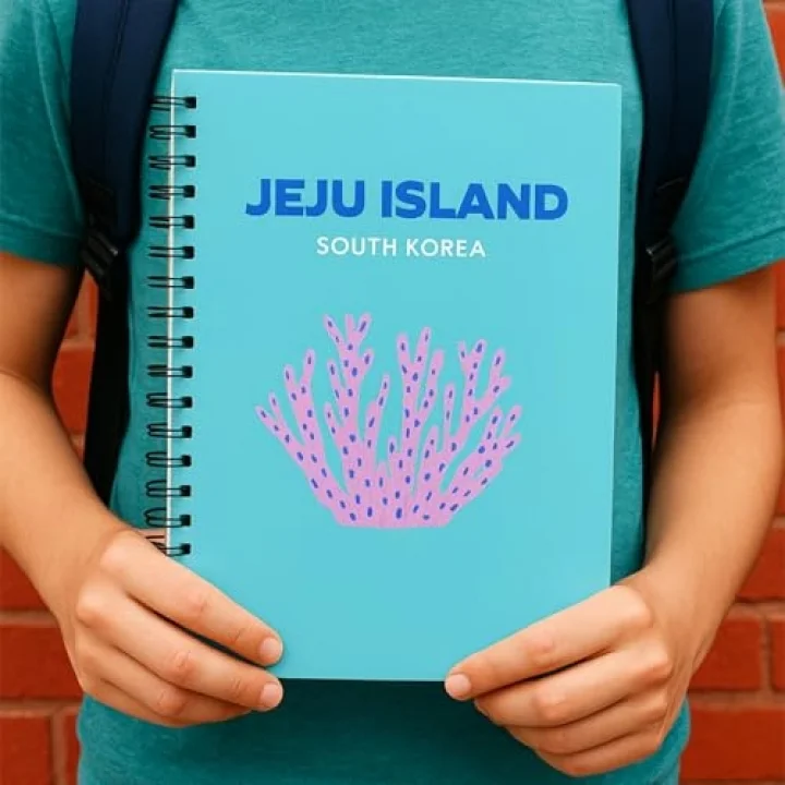 Jeju Island Spiralli Defter