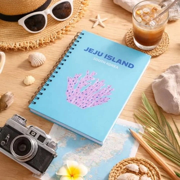 Jeju Island Spiralli Defter