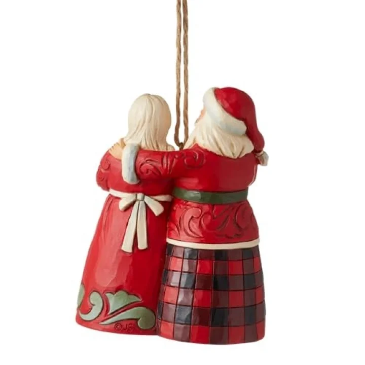 Jim Shore Hg Santa & Mrs. Claus Süsü