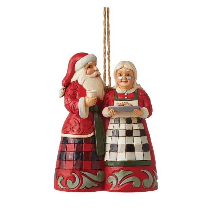 Jim Shore Hg Santa & Mrs. Claus Süsü