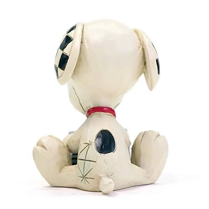 Jim Shore Peanuts Snoopy Yazma Minyatür Heykelcik, 7,5 cm, Çok Renkli