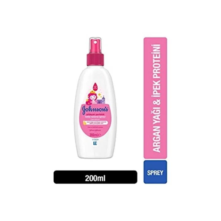 Johnsons Baby Işıldayan Parlaklık Kolay Saç Tarama Spreyi 200 mL