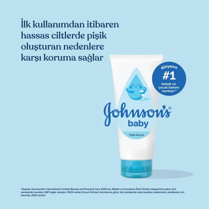 Johnsons Baby Pişik Önleyici Krem 100 ml