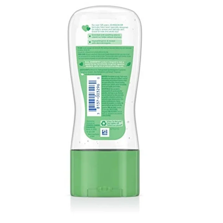Johnsons Bebek Yağ Jeli Aloe Vera & E Vitamini, Hipoalerjenik Bebek Cilt Bakımı, 6.5 ml