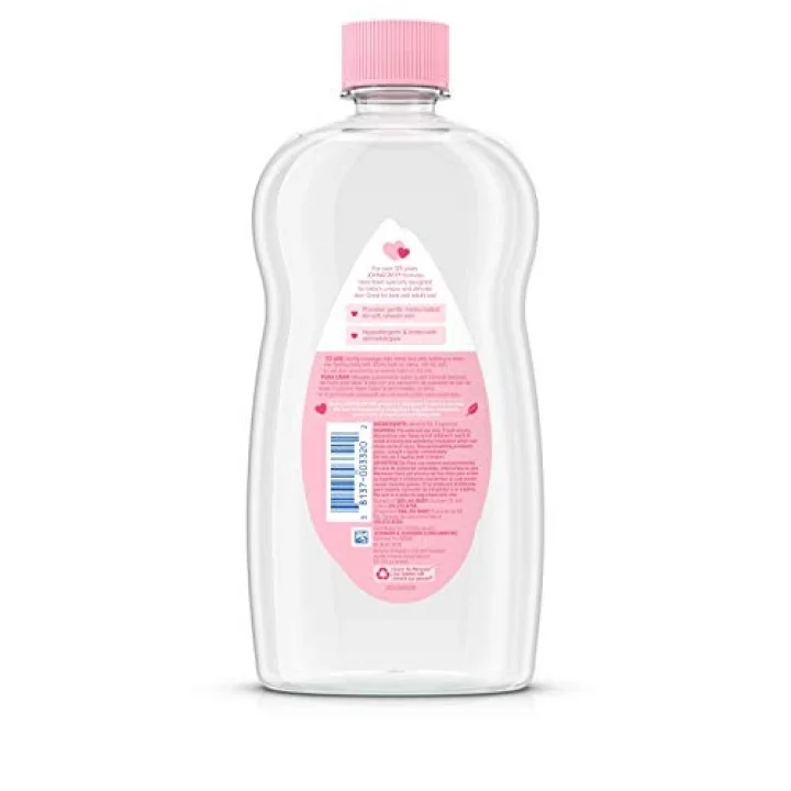 Johnsons Bebek Yağı, Nem Kaybını Önlemek için Saf Mineral Yağı, Orijinal 20 fl. oz