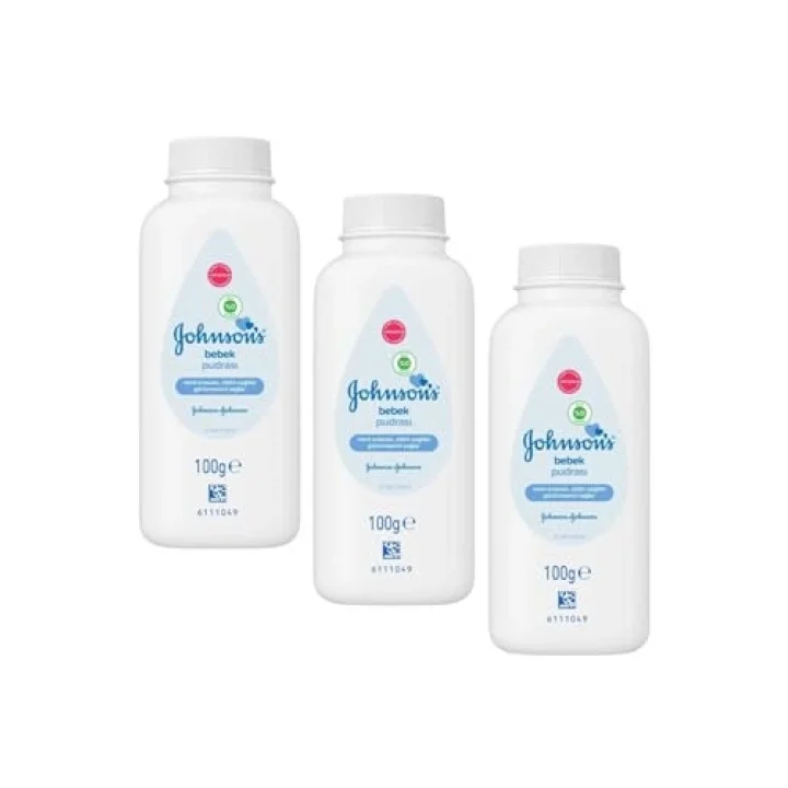 Johnsons Baby Bebek Pudrası 100 Gr 3 Adet
