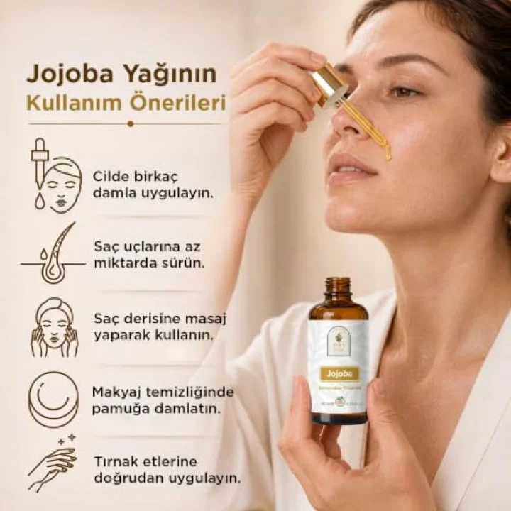 Jojoba Yağı 10 ml.%100 Saf