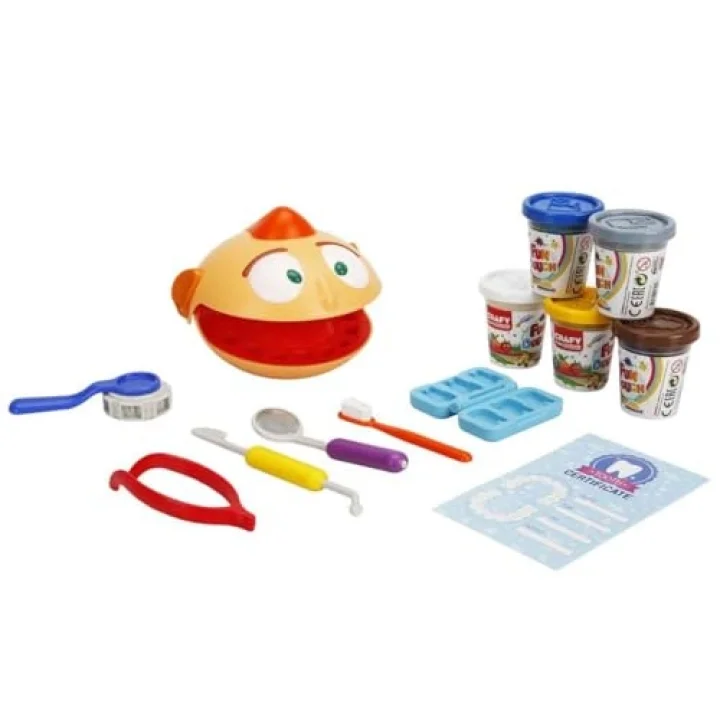 Jr. Toothy Oyun Hamuru Seti 12 Parça
