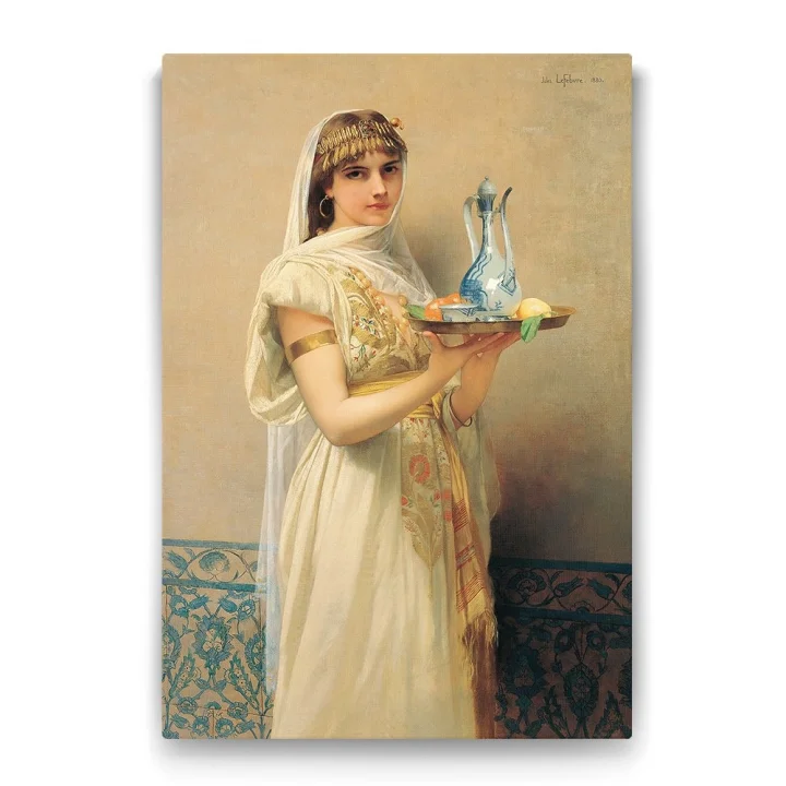 Jules Joseph Lefebvre - Servant Tablosu - 80x125cm