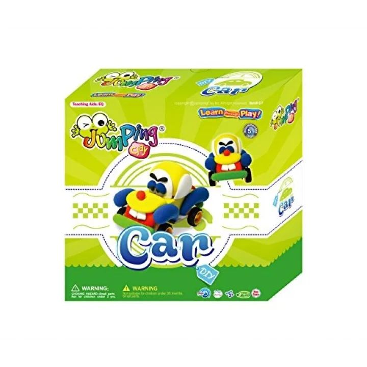 Jumping Clay Kendi Oyuncağını Kendin Yap Araba Seti