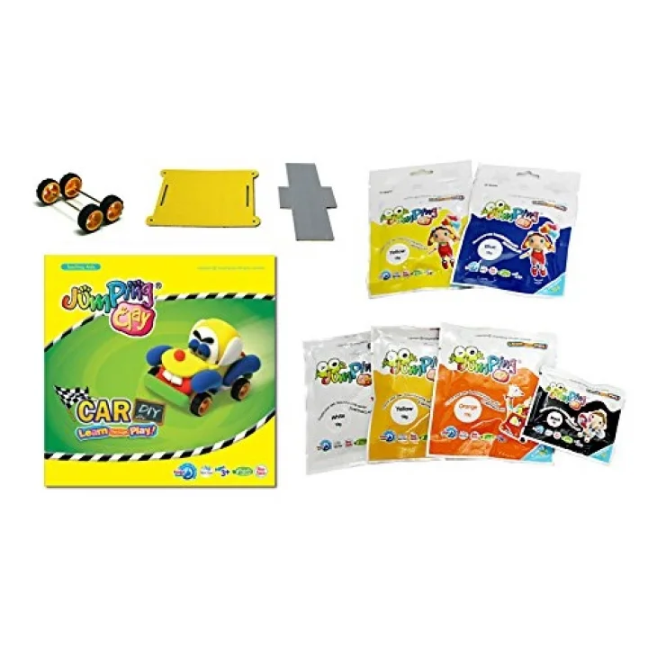 Jumping Clay Kendi Oyuncağını Kendin Yap Araba Seti