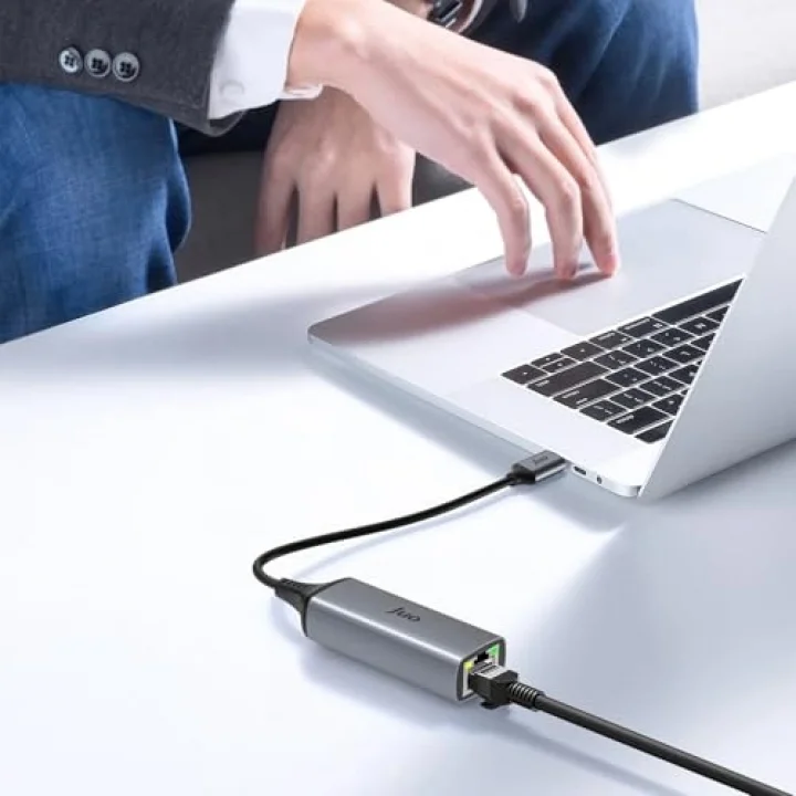 Juo Type-C 1000Mbps USB 3.2 Gigabit Ethernet Dönüştürücü Adaptör