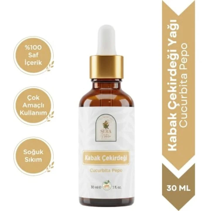 Kabak Çekirdeği Yağı 30 ml.%100 Saf