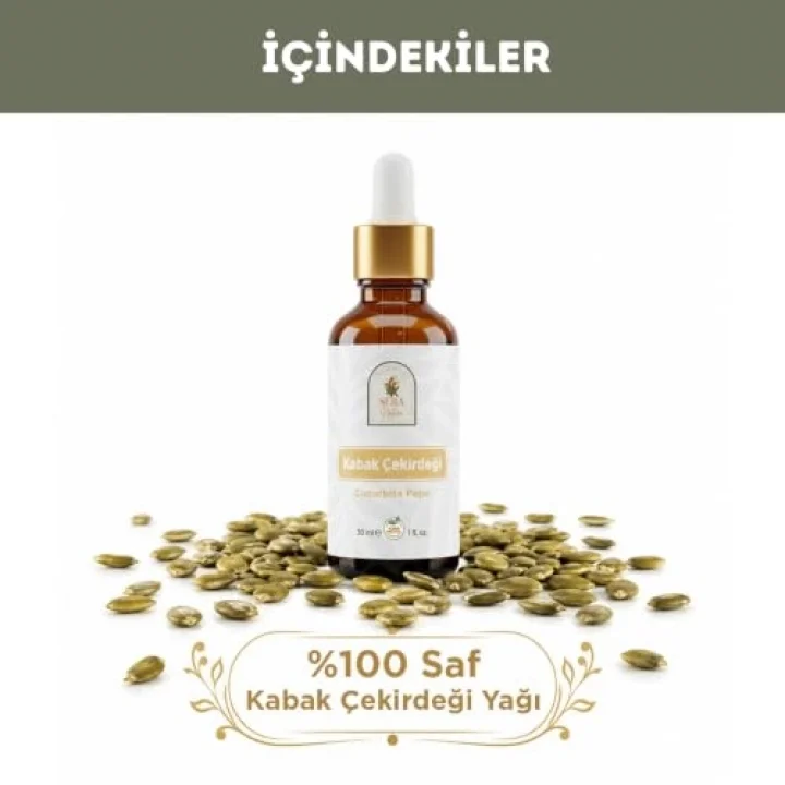 Kabak Çekirdeği Yağı 30 ml.%100 Saf