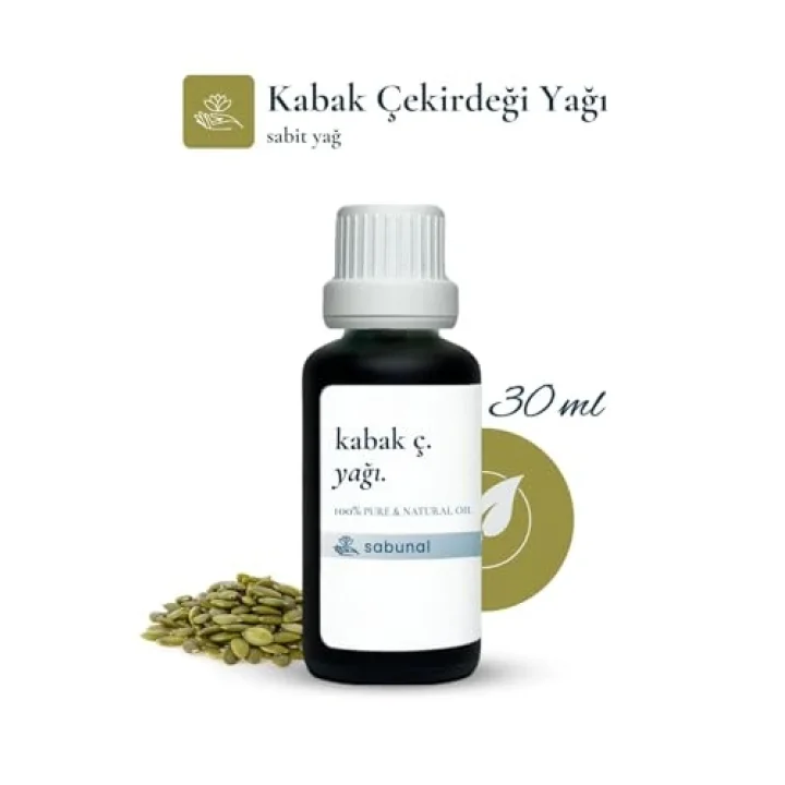 Kabak Çekirdeği Yağı 30 ml - Soğuk Sıkım