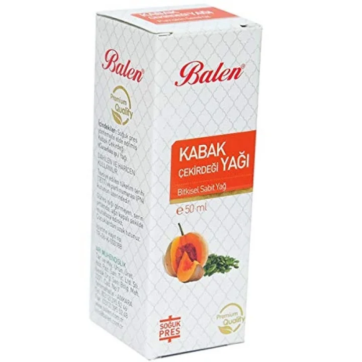Kabak Çekirdeği Yağı 50 Ml