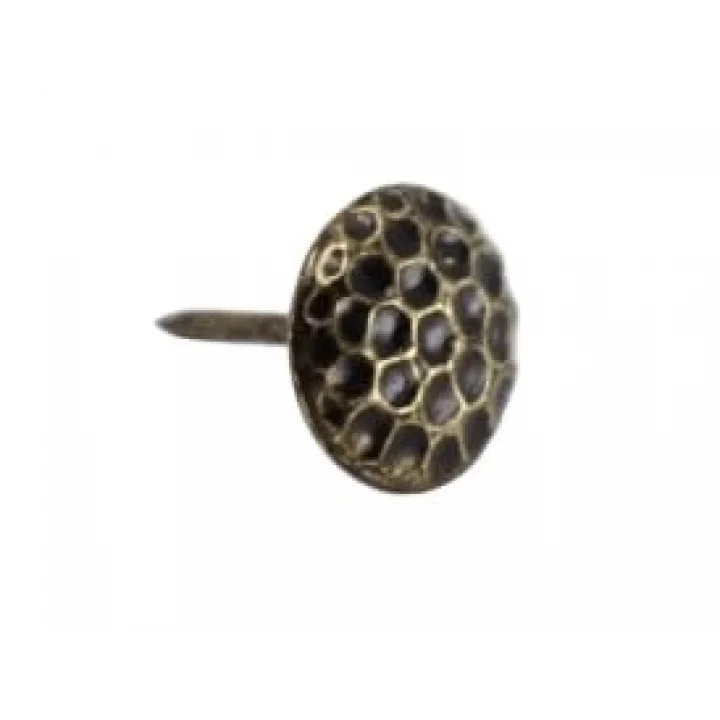 Kabara Oksit Benekli Dekoratif Çivi, Antik Bronz Renk, 10 Adet