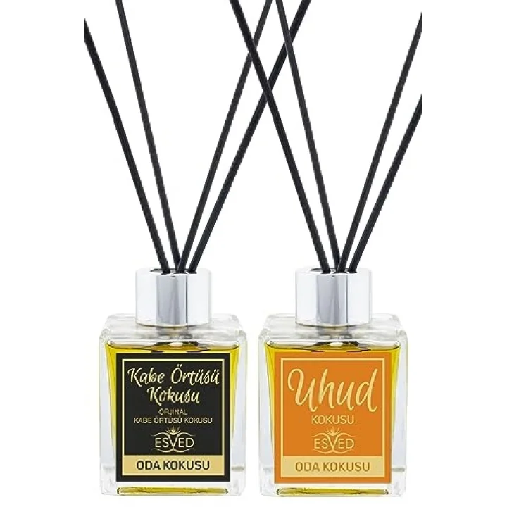 Kabe Örtüsü Kokusu Ve Uhud Kokusu 100 Ml Çubuklu Oda Kokusu