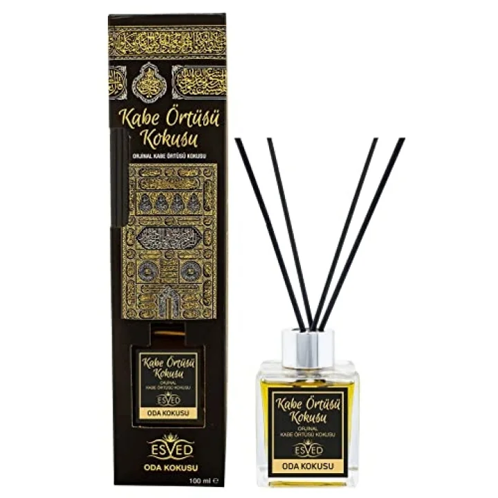 Kabe Örtüsü Kokusu Ve Uhud Kokusu 100 Ml Çubuklu Oda Kokusu