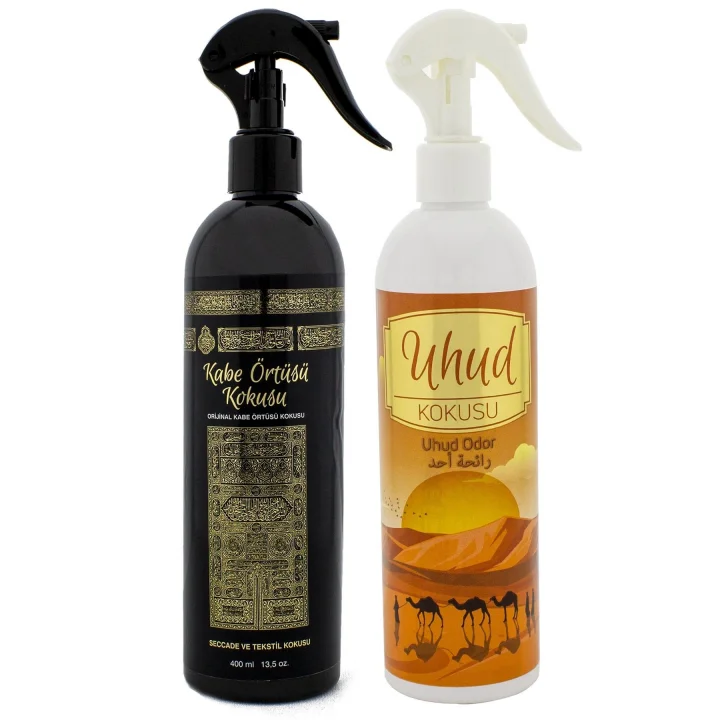 Kabe Örtüsü Ve Uhud Kokusu Sprey 400 Ml. Beyaz