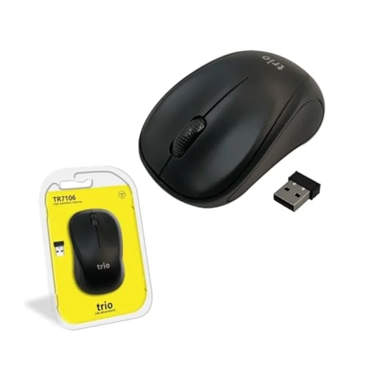 Kablosuz Mouse Siyah TR7106S