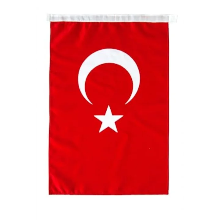 Kadife Sandıklı Türkiye Bayraklı Ay Yıldızlı Kuranı Kerim Seti