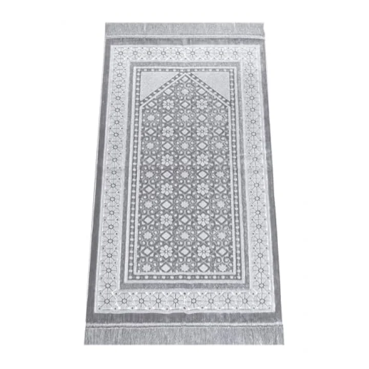 Kadife Seccade İnci Velvet Pearl - Gri