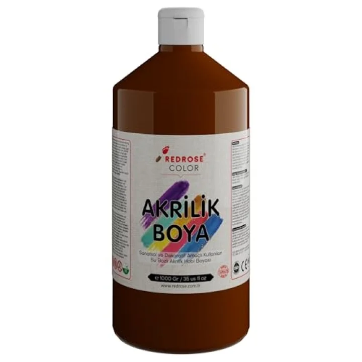 Kahverengi Akrilik Boya 1000gr
