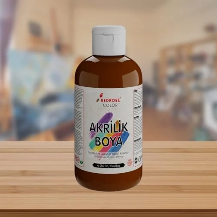 Kahverengi Akrilik Boya 250gr