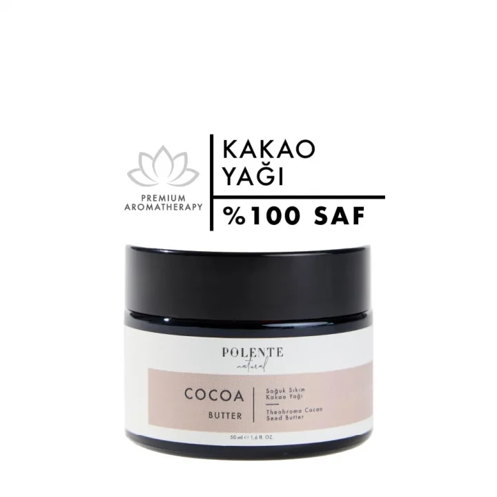 Kakao Butter - Soğuk Sıkım (50 ml)