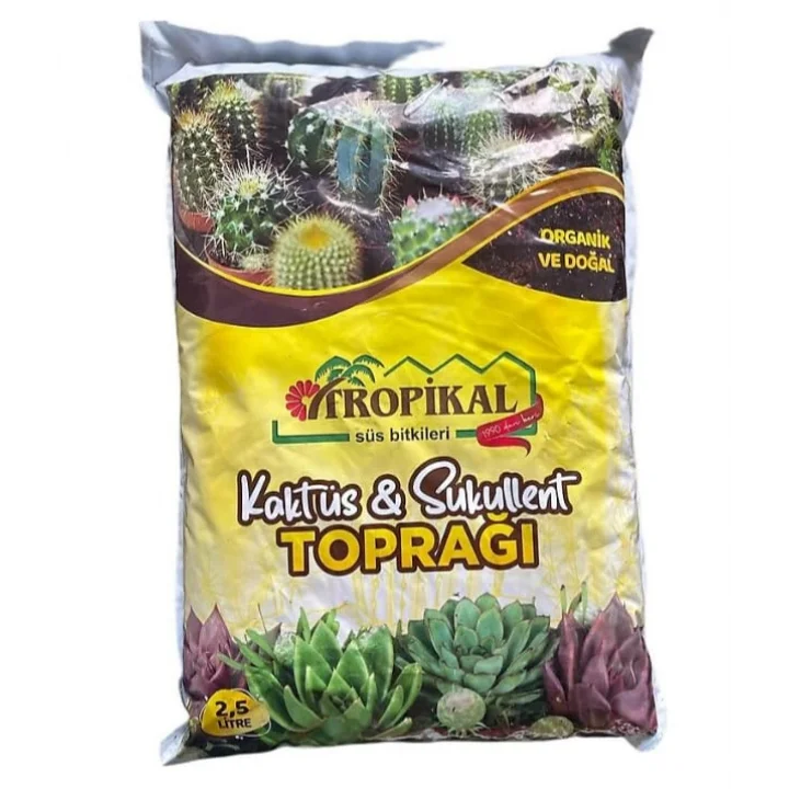 Kaktüs ve Sukulent Toprağı 2,5 Lt