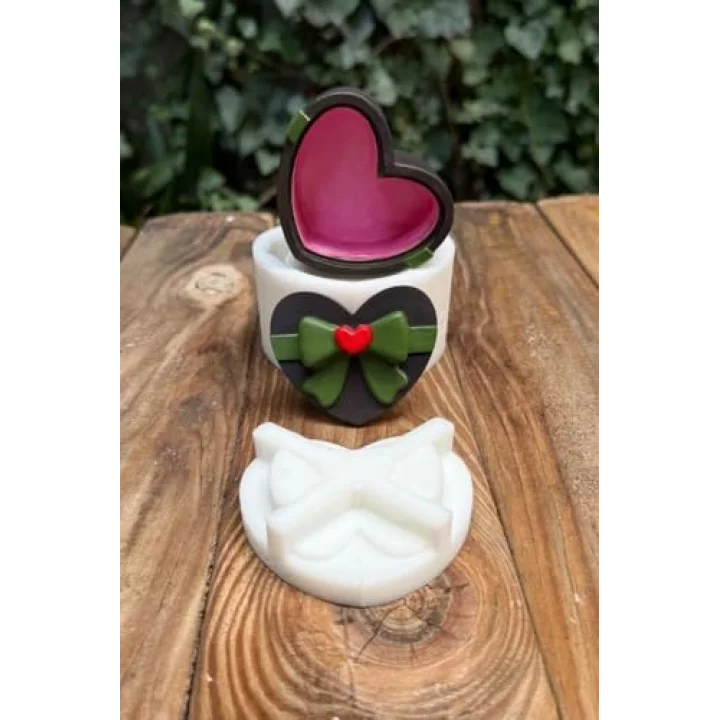 KALP PAKET Kapaklı Silikon Kap Kalıbı