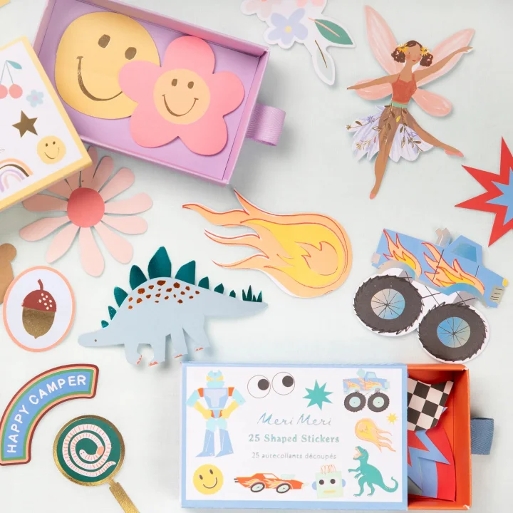 Kamp Die-Cut Stickers - 25 Adet