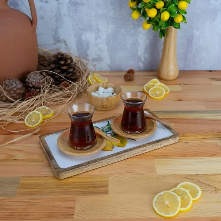 Kangura Limon Dikdörtgen Tepsi Küçük