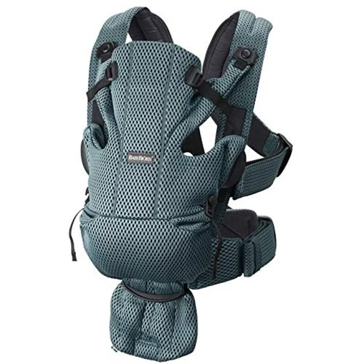 Kanguru Move 3D Mesh/Sage Green, Çok Renkli