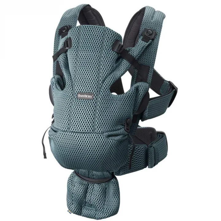 Kanguru Move 3D Mesh/Sage Green, Çok Renkli