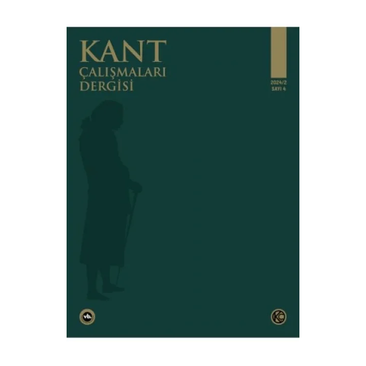 Kant Çalışmaları Dergisi Sayı 4