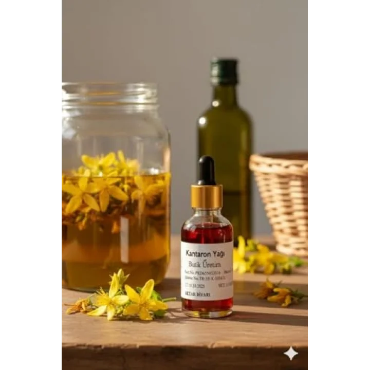 Kantaron Yağı 100 ML - Saf Bitkisel Yağ, BTY-ADY49034