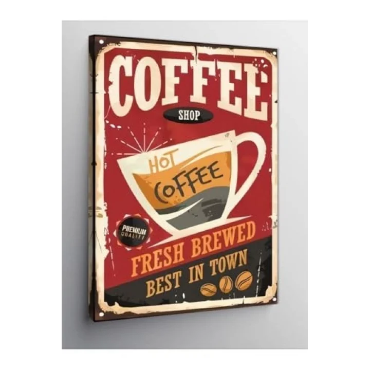 Kanvas Tablo Kahve Coffe Temalı 50 X 70 Cnvsdkey-116571-50-70