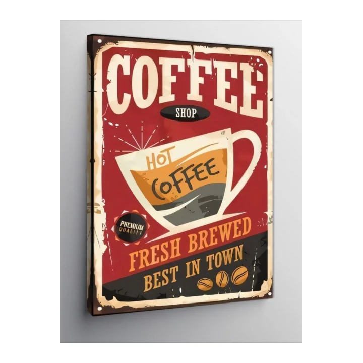 Kanvas Tablo Kahve Coffe Temalı 50 X 70 Cnvsdkey-116571-50-70
