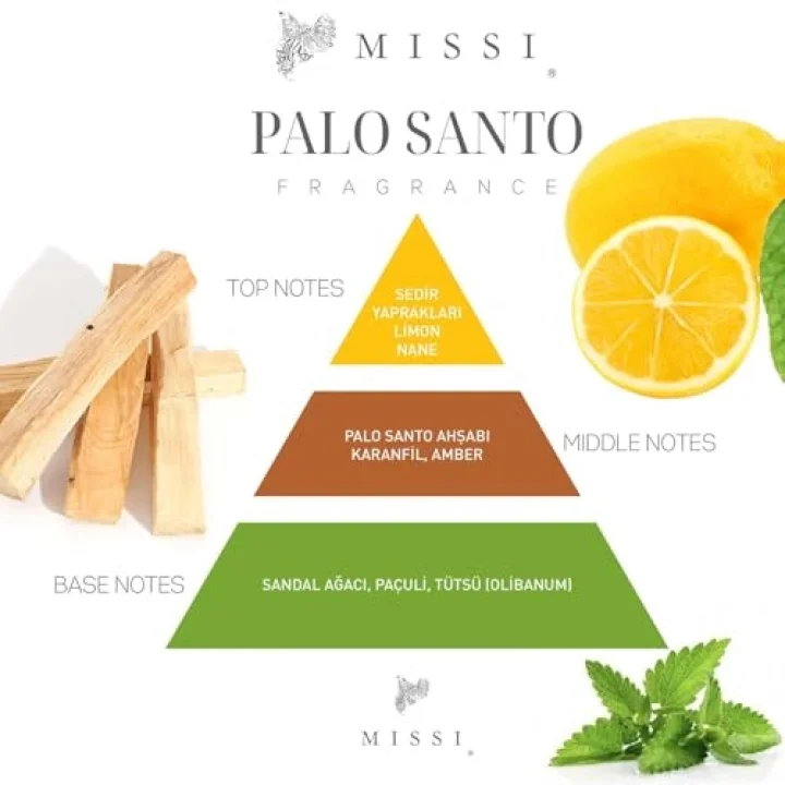Kapaklı Palo Santo Vegan Mum (140 gr)