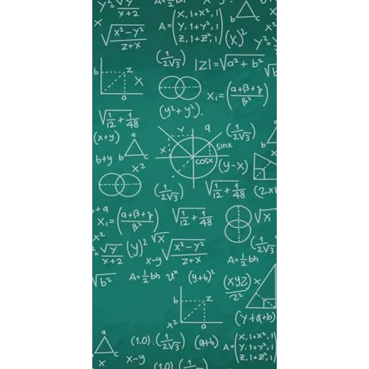Kapı Giydirme Kapı Sticker Folyosu Matematik Formül