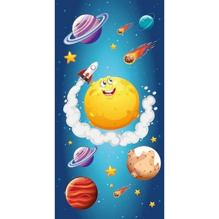 Kapı Giydirme Kapı Sticker Folyosu Uzay