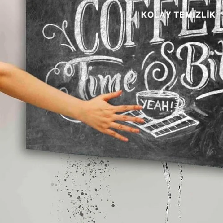 Kapı Önü Paspası - Modern ve Şık Kapı Paspası | Ev, Ofis ve Dış Mekân Kullanımı İçin (Latte) (Caffe Time Bitc..) 45x65