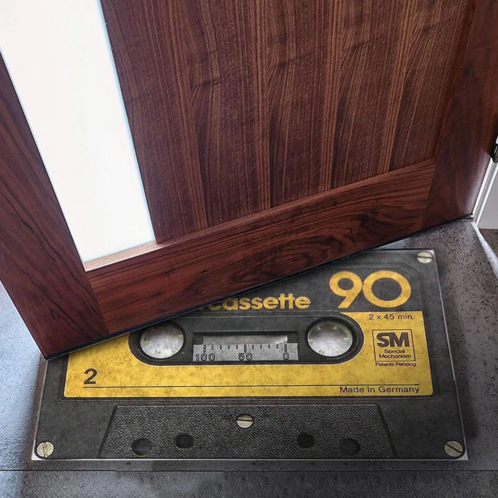 Kapı Önü Paspası - Modern ve Şık Kapı Paspası | Ev, Ofis ve Dış Mekân Kullanımı İçin (SM cassette 90) 45x65